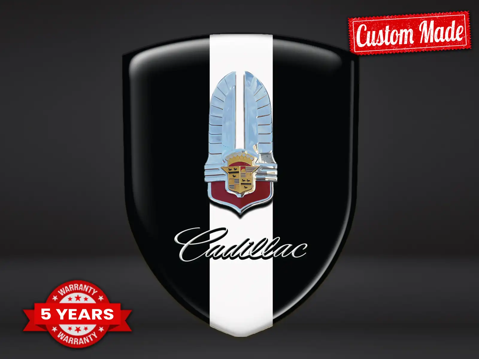 Cadillac Fahrzeugabzeichen Pro Max Robust Stilvolles Design